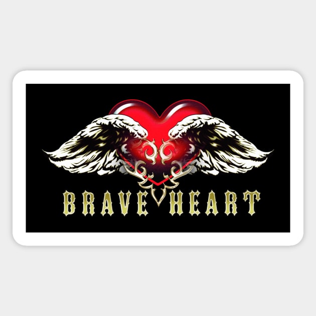 Braveheart Sticker by Artizan